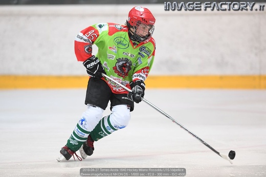 2018-04-27 Torneo Aosta 1640 Hockey Milano Rossoblu U15-Valpellice